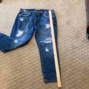 Just Fab distressed jeans